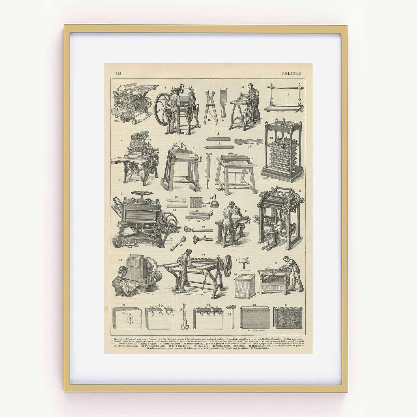 1897 Illustration de reliure