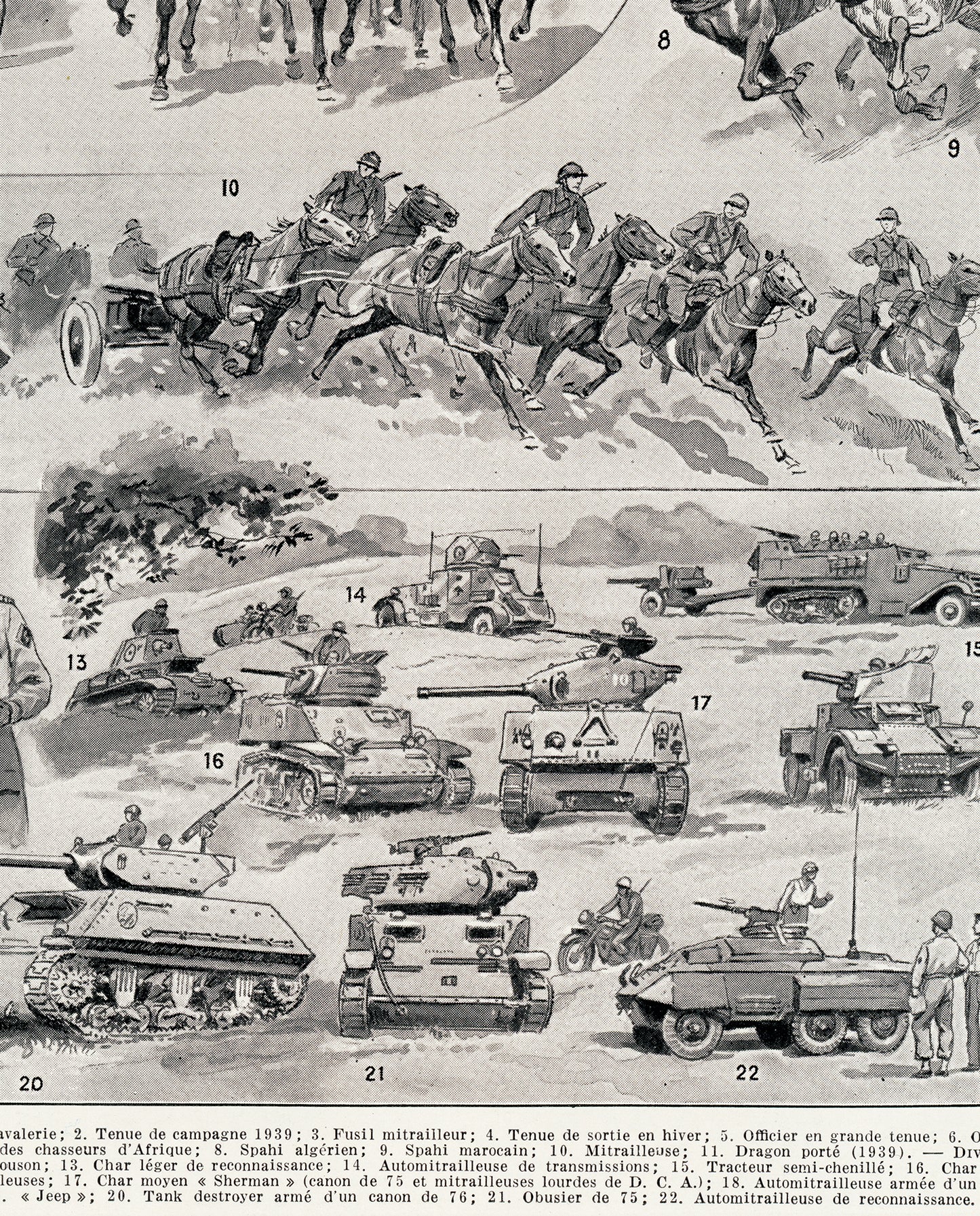 1948 Cavalry Print