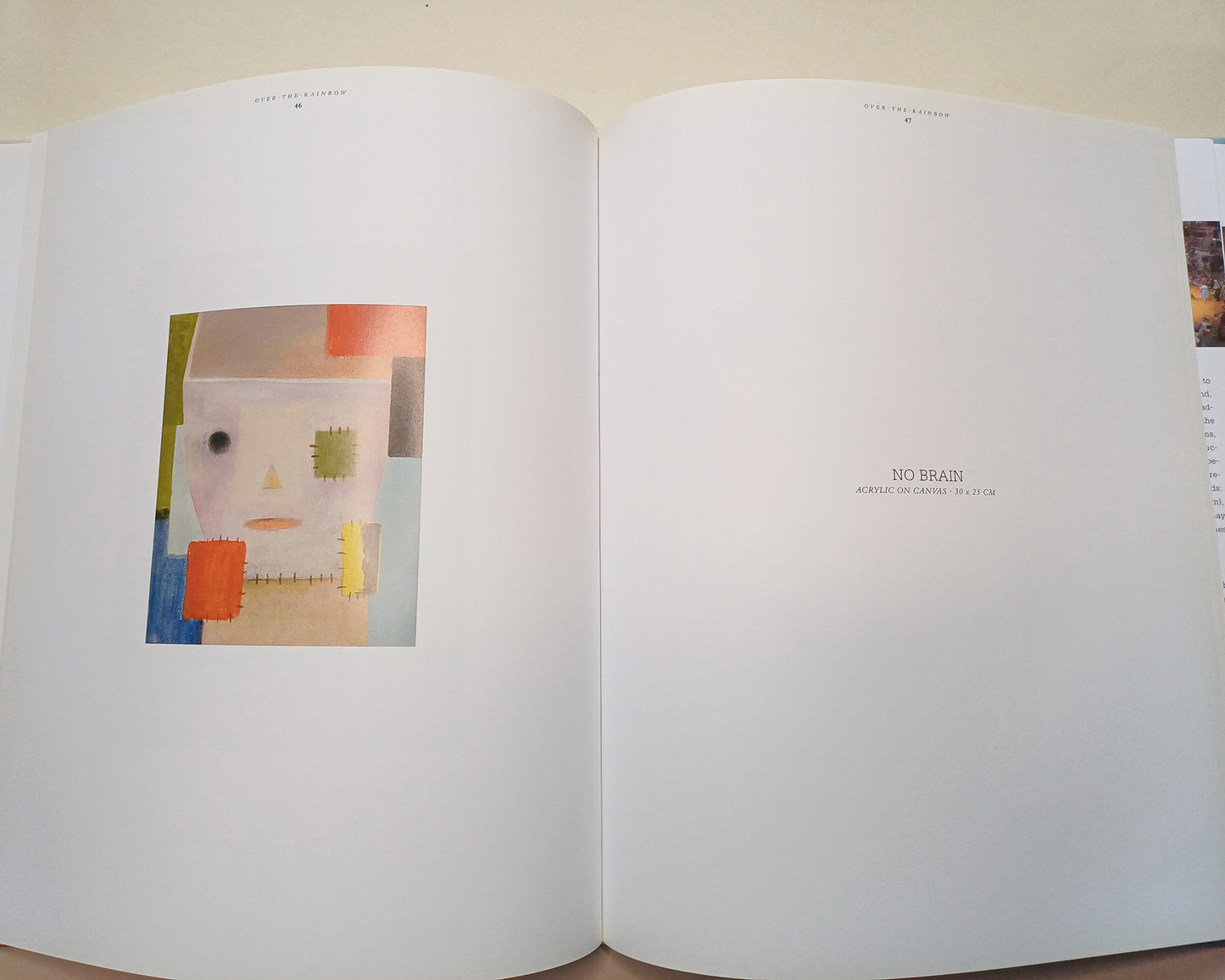 2004 Livre d'illustration vintage Over the Rainbow Yoshitomo Nara & Hiroshi Sugito