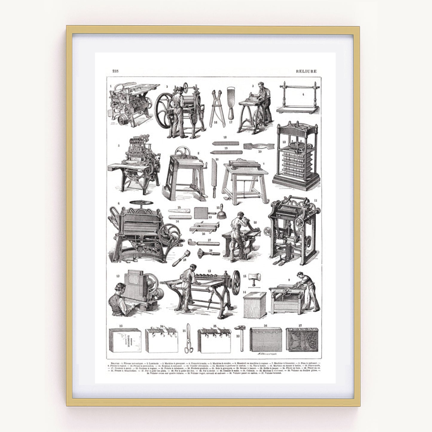 Book binding poster