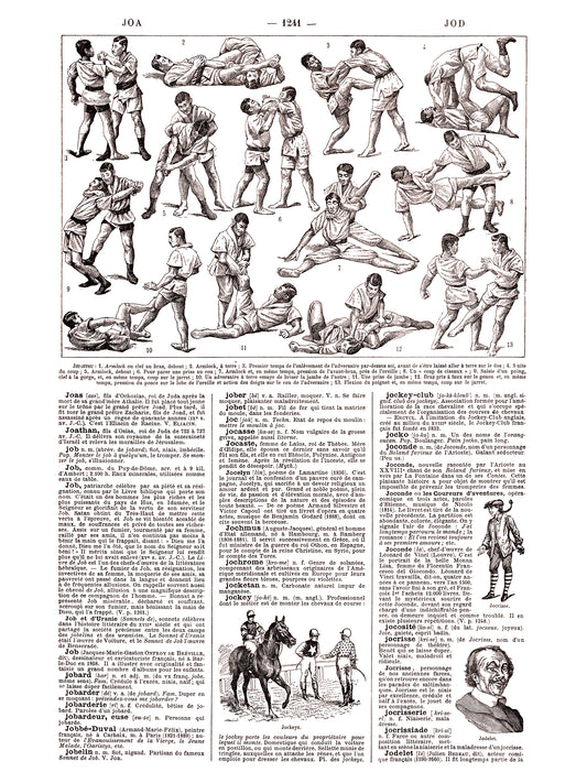 Large Jiu Jitsu Poster - Combat Sport