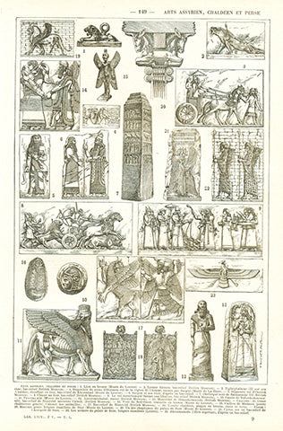 Antique Geography & History Prints
