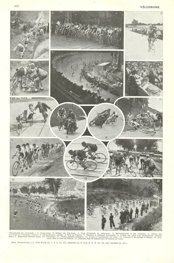 1948 Velodrome Print