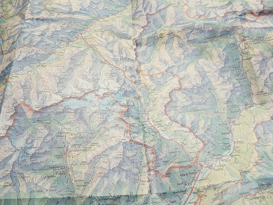 1976 Tessino topographic Swiss map