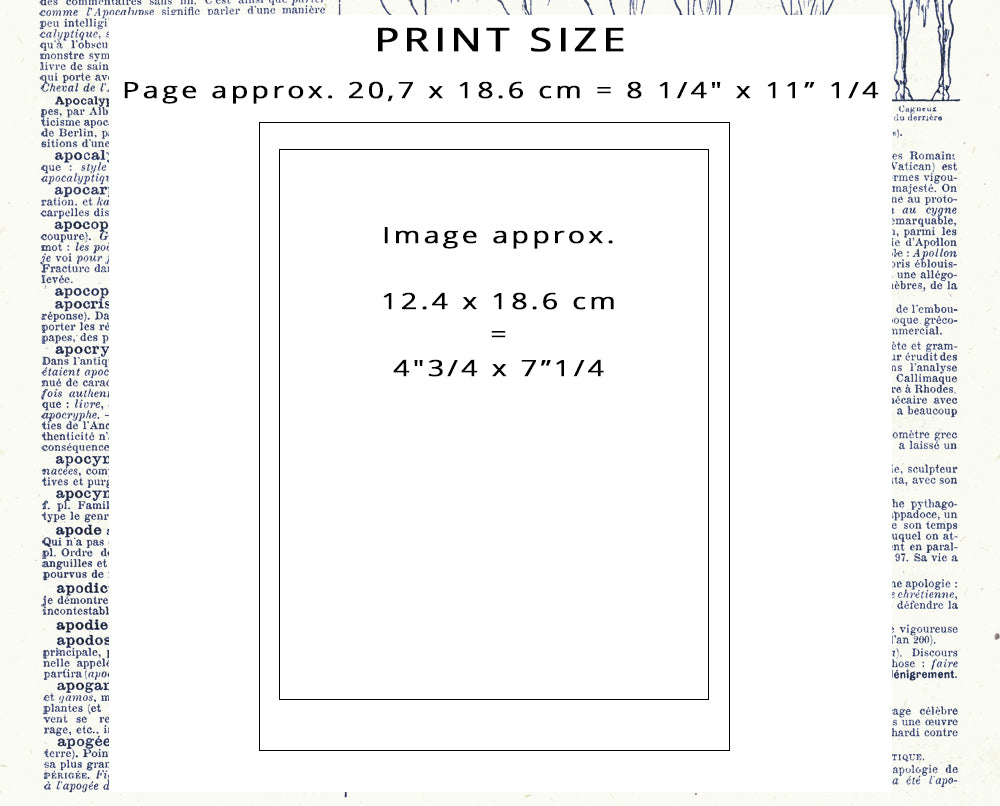 1950s mid-century vintage Saint Bernardino of Sienna engraving by Paul Boesch